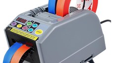 Dispenser Automat de Taiat Banda Adeziva, Functii Duble, LED, Usor de Transportat, Pentru Ambalare, Diverse Dimensiuni