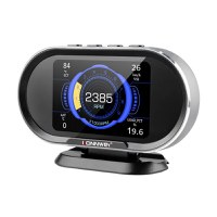 Display Konnwei KW206, OBD2, Ecran HUD LCD 3.2", Test 0-100, 92 Date Afisate, Afisare/Stergere Erori, Luminozitate - 5
