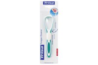 Dispozitiv curatare limba Trisa Tongue Cleaner Double Action 668834, verde - 1