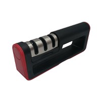 Dispozitiv de ascutit cutite si satare, 3 moduri, plastic, negru - 5