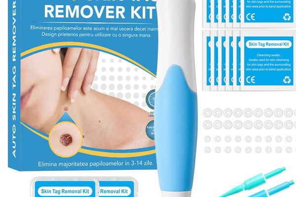 Dispozitiv Indepartare Papiloame prin Ligaturare, LittleDomi, Skin Tag Removal Kit, pentru Fata, Gat, Corp, Dimensiuni