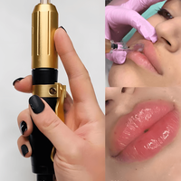 Dispozitiv Premium Reglabil, pentru Aplicarea Acidului Hialuronic fara Ac, Hyaluron Pen, Metalic, Marirea Buzelor - 5