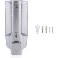 Dozator De Sapun, Argintiu, Montaj Perete, 350ml - 5