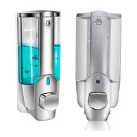 Dozator De Sapun, Argintiu, Montaj Perete, 350ml - 7