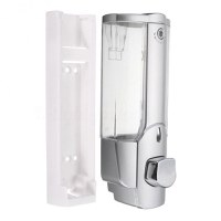 Dozator De Sapun, Argintiu, Montaj Perete, 350ml - 6
