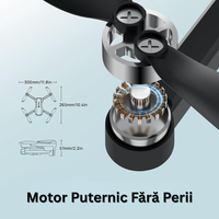 Drona cu Telecomanda S20, Camera 4K WiFi 5G, Pliabila, 90° Ajustabila, Pozitionare, 36 min Autonomie, 2 Baterii, Geanta - 5
