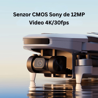Drona Cu Telecomanda SE, Camera 4K/30fps, Senzor Sony 12MP, WiFi, GPS Transmisie 4KM,Autonomie 62 Min, 2 Baterii, Geanta - 5