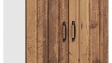 Dulap de Bucatarie Lucca din Lemn Vechi - Model cu 2 Uși, Dimensiuni 60x31x60 cm