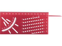 Echer de tamplarie multifunctional 3D, Fortum, 215x72x63mm, 4784104 - 9