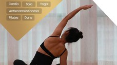 Echipament EMS pentru Slabit, Tonifierea Muschilor-Abdomen, Centura pentru Exercitii Fitness, Marime Universala