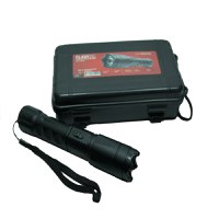 Electrosoc autoaparare cu lanterna, full metal, Piranha, 3800 kw V - 4