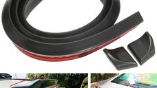 Eleron din cauciuc tip M NEGRU 1,5m x 3.5cm