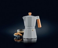 Espressor aragaz, 6 cesti, 300ml, gri, AMBITION Natural - 2