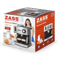 Espressor manual Zass ZEM 04, argintiu - 4