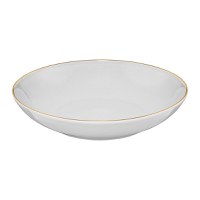 Farfurie adanca 22.5cm, portelan, gri, AMBITION Royal - 1