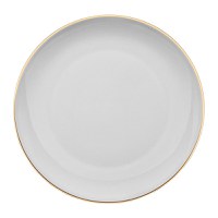 Farfurie desert 19cm, portelan, gri, AMBITION Royal - 1