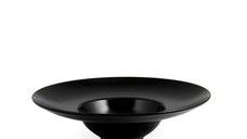Farfurie din ceramica pentru paste 24 cm, negru