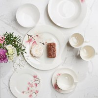 Farfurie plata 27 cm, portelan, AMBITION Magnolia - 2