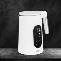 Fierbator electric ECG RK 1799 Smart White, 1.7 litri, 2200 W, pereti dubli, panou tactil, functii presetate, alb - 13