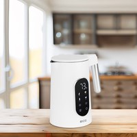 Fierbator electric ECG RK 1799 Smart White, 1.7 litri, 2200 W, pereti dubli, panou tactil, functii presetate, alb - 14