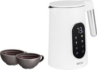 Fierbator electric ECG RK 1799 Smart White, 1.7 litri, 2200 W, pereti dubli, panou tactil, functii presetate, alb - 3