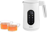 Fierbator electric ECG RK 1799 Smart White, 1.7 litri, 2200 W, pereti dubli, panou tactil, functii presetate, alb - 11