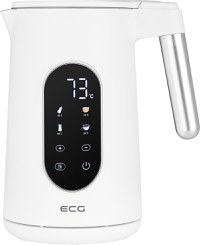 Fierbator electric ECG RK 1799 Smart White, 1.7 litri, 2200 W, pereti dubli, panou tactil, functii presetate, alb - 7