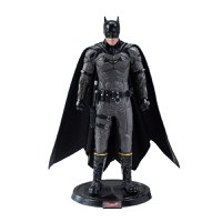 Figurina articulata de colectie Batman, Dark Vengeance, 18 cm, gri, stativ inclus - 6