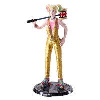 Figurina articulata IdeallStore®, Harley Quinn, 18.5 cm, stativ inclus - 1