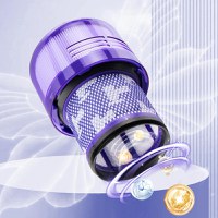 Filtru lavabil, compatibil cu aspiratoarele Dyson V11 V15 SV14 - 2