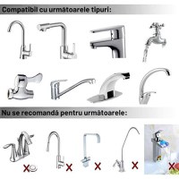 Filtru Profesional Pentru Purificarea Apei cu 7 Straturi de Filtrare, Indeparteaza Clorul, Metalele Grele, Rugina - 3