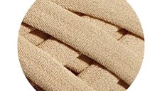 Fir panglica pentru crosetat tricotat si macrame, KaDi Extra Small, 3-5 mm, 110 m, 100% bumbac, culoare Sahara