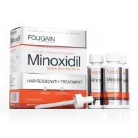 Foligain Minoxidil 5% - Regenerarea parului pentru barbati, 3 luni - 2