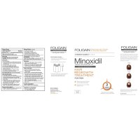 Foligain Minoxidil 5% - Regenerarea parului pentru barbati, 3 luni - 4