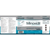 Foligain Minoxidil 5% Solutie cresterea parului barbati (Alcool scazut) 3 luni - 1