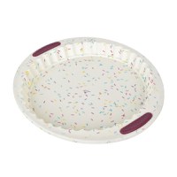 Forma tarta AMBITION Felice, 26 cm, silicon crem - 2