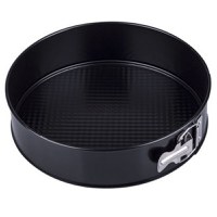 Forma tort 21cm, baza detasabila, invelis antiaderent, negru, SNB - 1