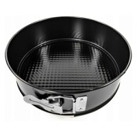Forma tort 21cm, baza detasabila, invelis antiaderent, negru, SNB - 2