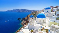 Fototapet Santorini - Decoratiune Interioara Premium