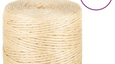 Franghie din sisal 100%, 100 m, 4 mm