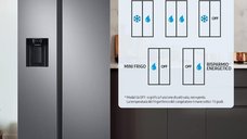 Frigider cu Usa Dubla si Congelator Samsung RS68A8840S9, 5 moduri, Dozator apa si gheata, 178x91cm, 634L, Clasa F