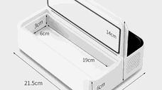 Frigider Mini Medical LUDORA®  Pentru Insulina, Medicamente, Capacitate Racire 0-18°C, Dimensiuni 215 x140 x60 mm