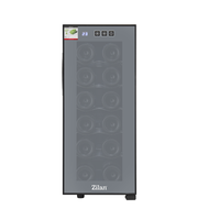 Frigider pentru vinuri Zilan ZLN4682 Negru, 33L, 50W, iluminare interioara - 9