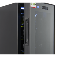 Frigider pentru vinuri Zilan ZLN4682 Negru, 33L, 50W, iluminare interioara - 7