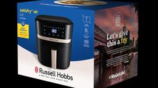 Friteuza cu aer cald Russell Hobbs Satisfry, 8.3L, tehnologie aer cald 360°, afisaj digital, functie oprire automata