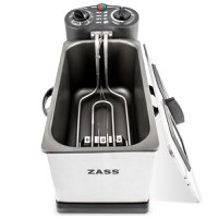 Friteuza inox Zass ZDF 02, negru-argintiu - 2