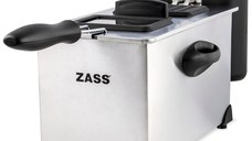 Friteuza inox Zass ZDF 02, negru-argintiu