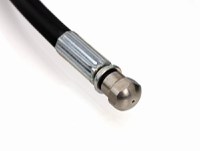 Furtun curatare canalizare 20m, Kraft&Dele,Presiune 5800 PSI, Duza alama, Negru, KD2059 - 5