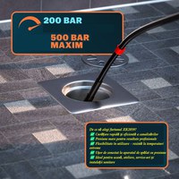 Furtun curatare canalizare, presiune, 20 metri – XR2059 - 8