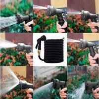 Furtun de gradina extensibil 15-30-45 m, Pistol de stropit cu 8 tipuri de pulverizare, 15m - 4